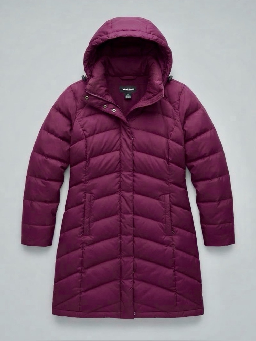 Land's End Women's Long puffer coat, size M